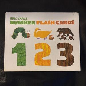Eric Carle Number Flash Cards